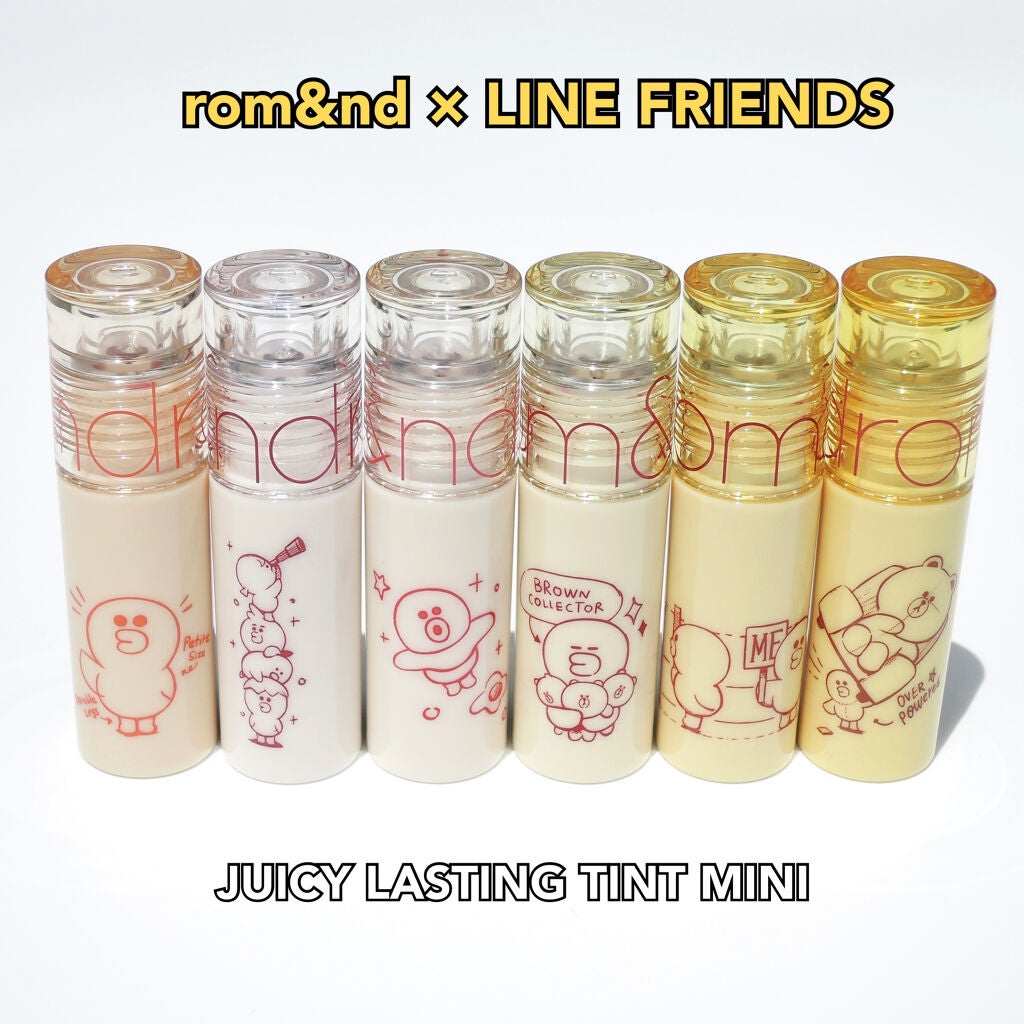 ジューシーラスティングティント/rom&nd/リップティントを使ったクチコミ(1枚目)