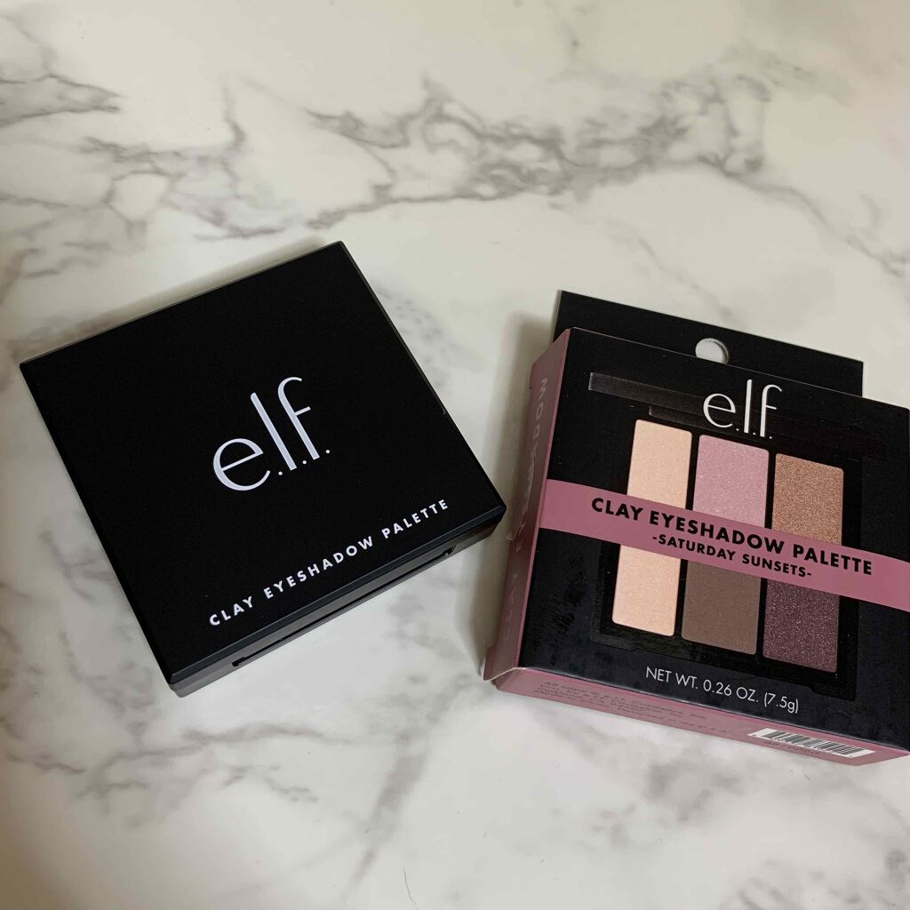 クレイ・アイシャドウ・パレット/e.l.f. Cosmetics/アイシャドウパレットを使ったクチコミ(5枚目)