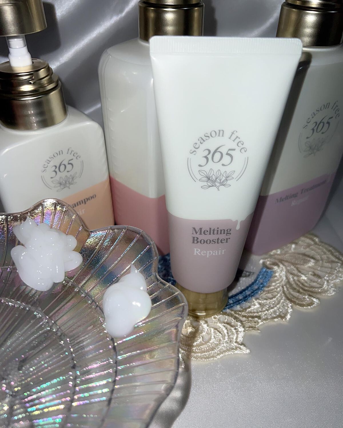 リペア メルティングブースター/season free 365/アウトバストリートメントを使ったクチコミ(6枚目)