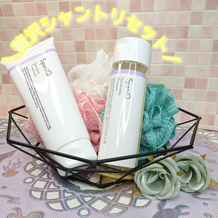 ナノグロストリートメント/SpaniQ/洗い流すヘアトリートメントを使ったクチコミ(1枚目)