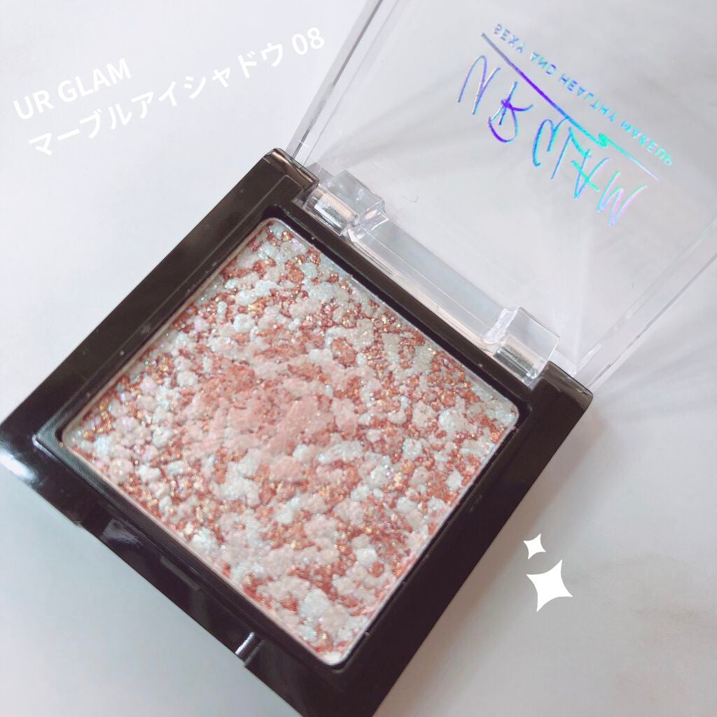 UR GLAM MARBLE EYESHADOW/U R GLAM/単色アイシャドウを使ったクチコミ(1枚目)