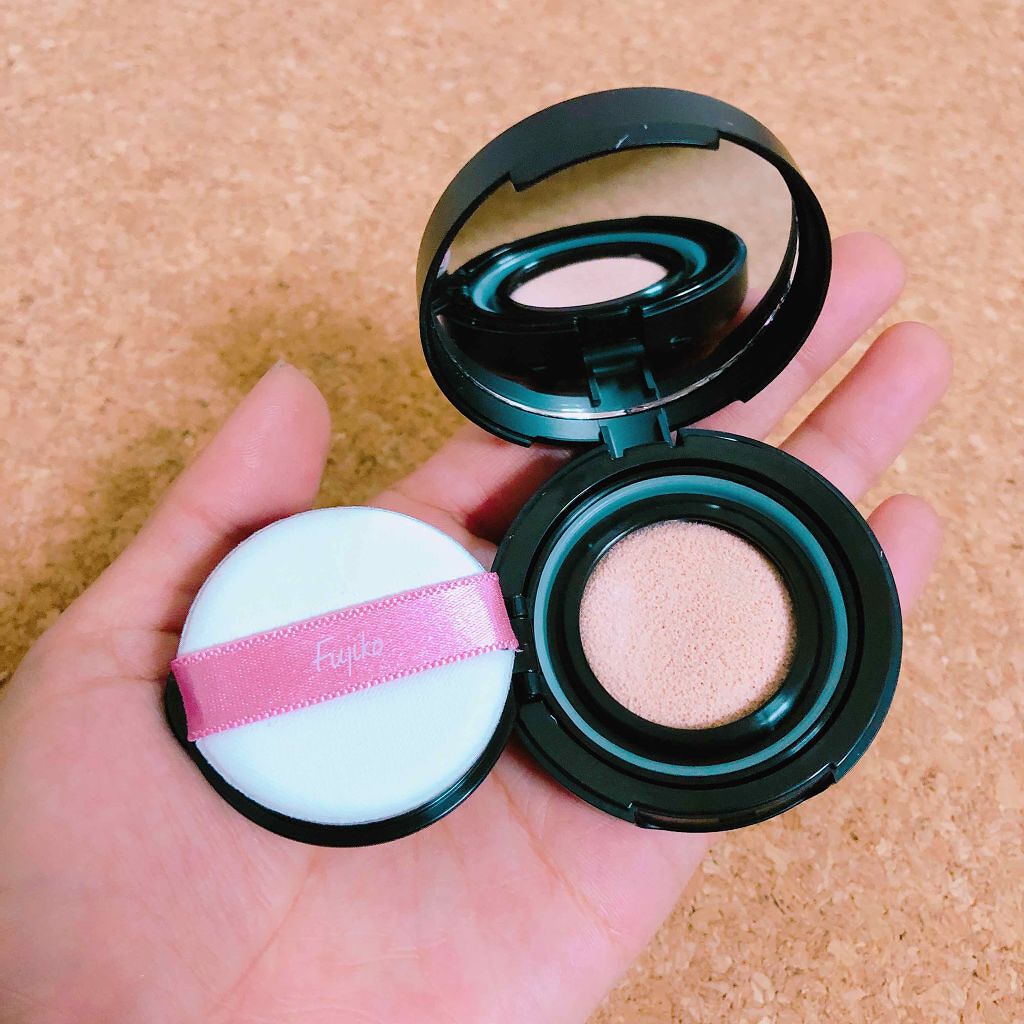 フジコ光クッション/Fujiko/クッションファンデーションを使ったクチコミ(2枚目)