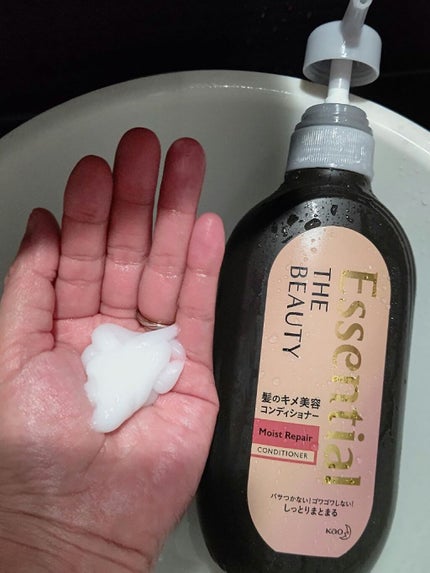 THE BEAUTY 髪のキメ美容シャンプー/コンディショナー<モイストリペア>	/エッセンシャル/市販シャンプーを使ったクチコミ(4枚目)