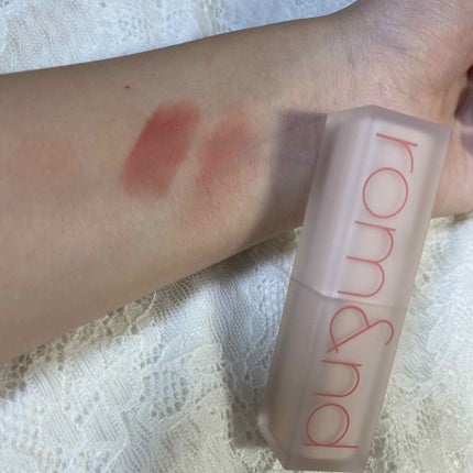 ゼログラムマットリップスティック/rom&nd/口紅を使ったクチコミ(2枚目)