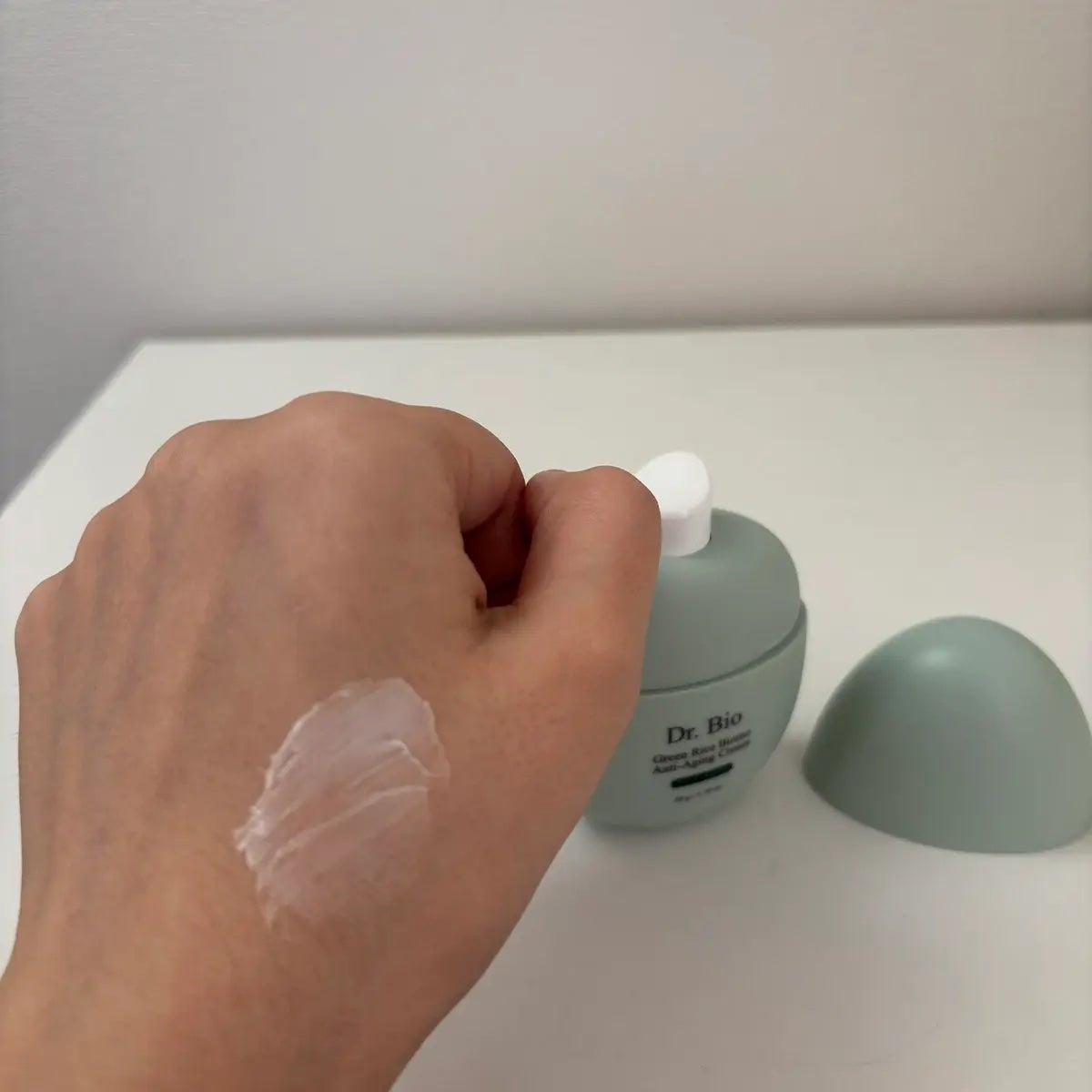緑米ライスバイオーム™トーンアップ弾力クリーム/Dr.Bio/フェイスクリームを使ったクチコミ(3枚目)