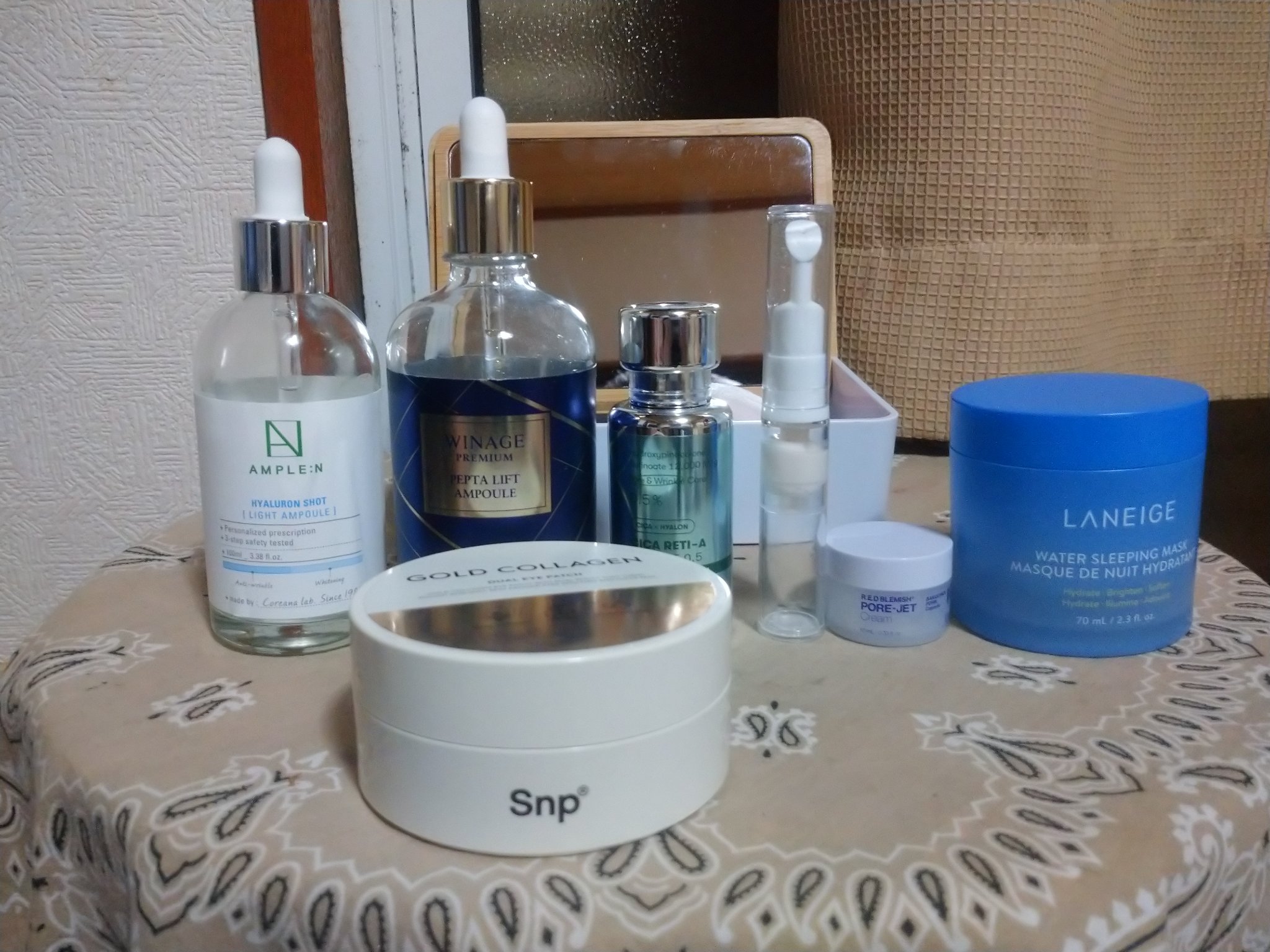 GOLD COLLAGEN DUAL EYE PATCH/SNP/アイケア・アイクリームを使ったクチコミ（2枚目）