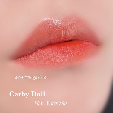 Vit C ウォーターティント/CathyDoll/口紅を使ったクチコミ（4枚目）