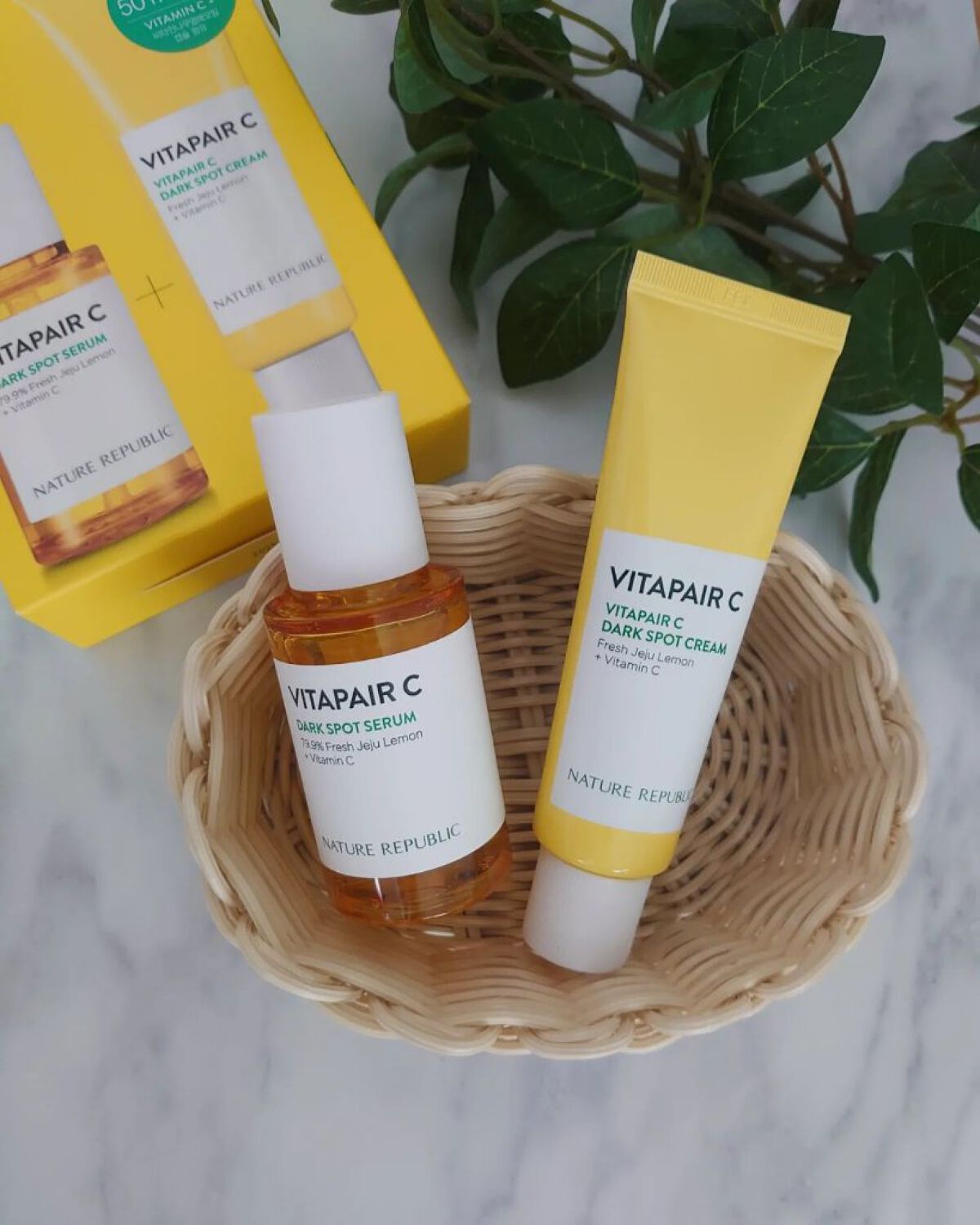 ビタペアC クリーム/ネイチャーリパブリック/フェイスクリームを使ったクチコミ（2枚目）