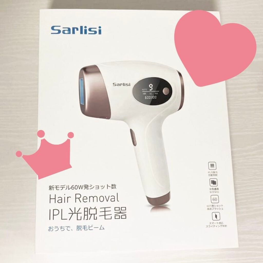 光脱毛器 VIO/Sarlisi/家庭用脱毛器を使ったクチコミ(1枚目)