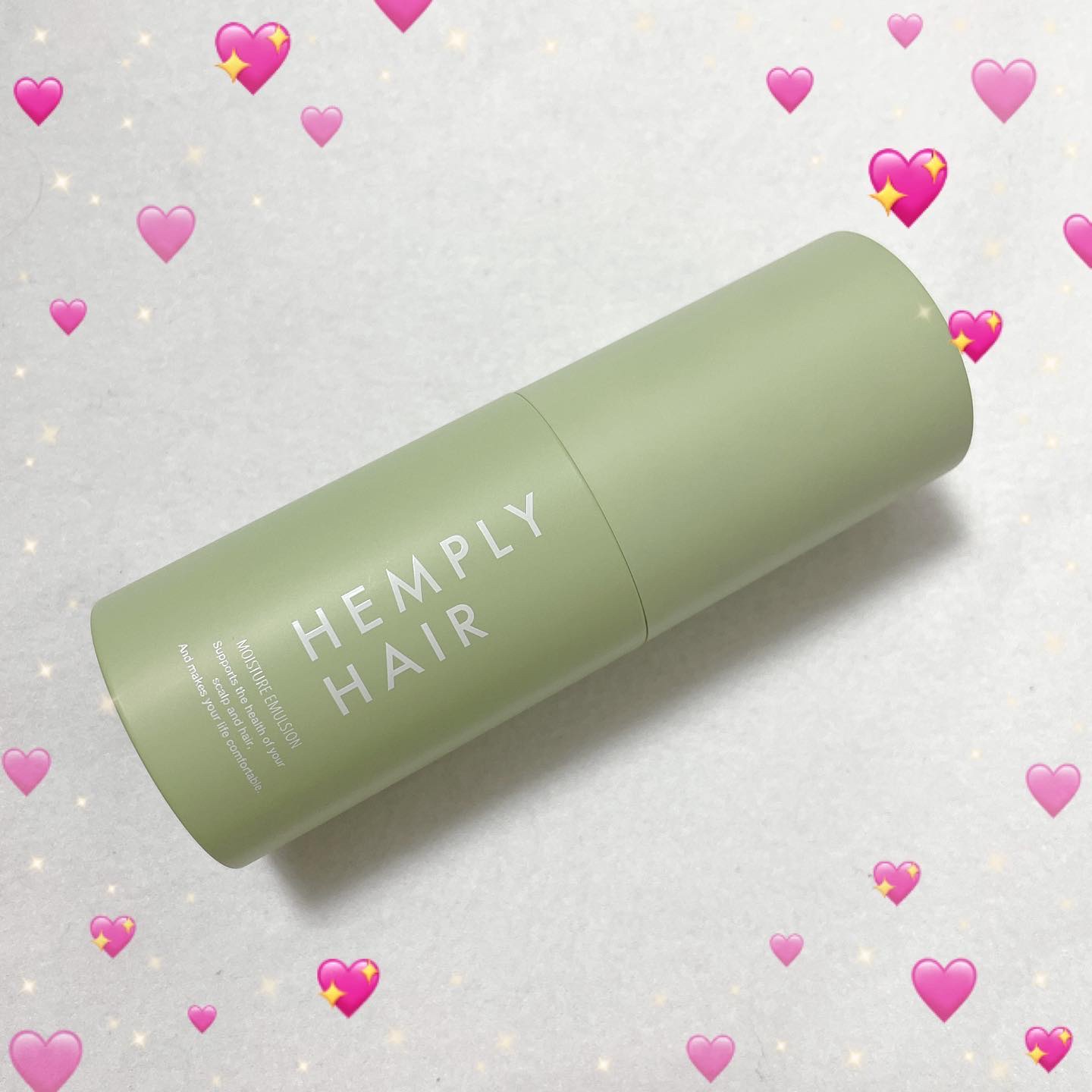 モイスチャーエマルジョン /HEMPLY HAIR/ヘアミルクを使ったクチコミ（1枚目）