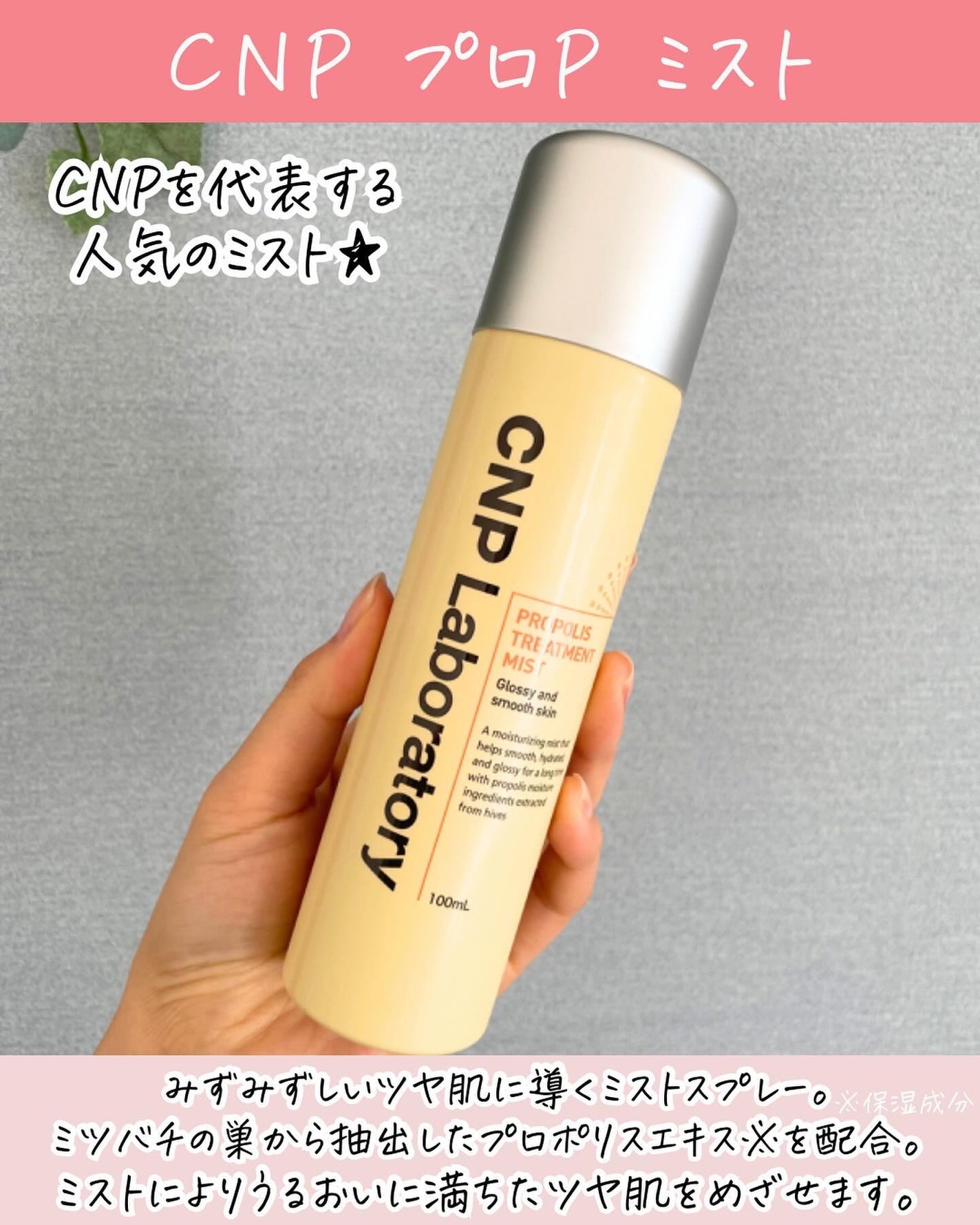 プロP ミスト/CNP Laboratory/ミスト状化粧水を使ったクチコミ(2枚目)