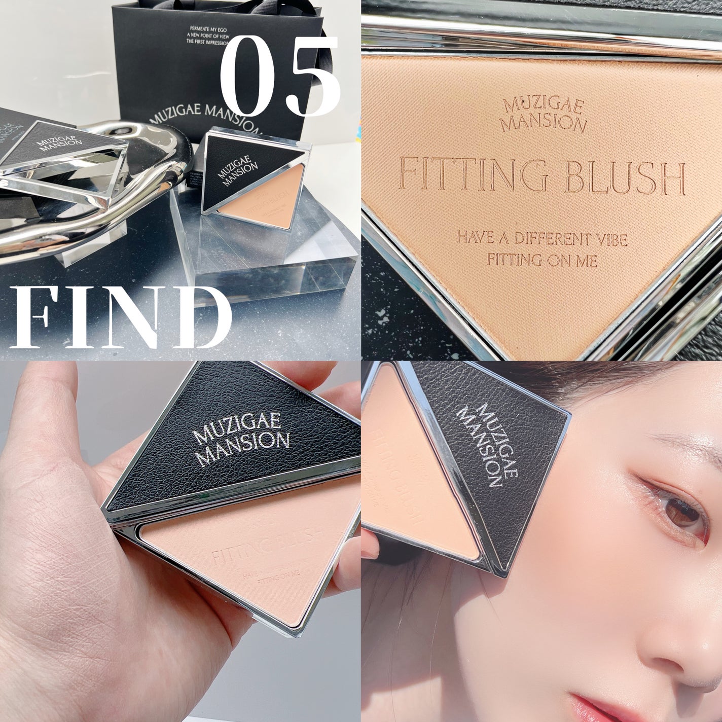 フィッティングブラッシュ/MUZIGAE MANSION/パウダーチークを使ったクチコミ(7枚目)