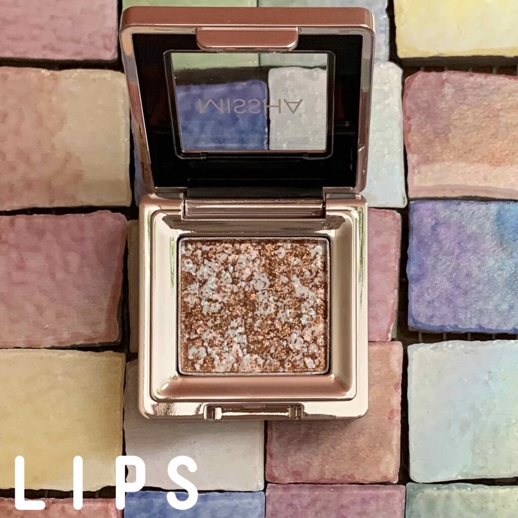 グリッタープリズム シャドウ/MISSHA/グリッターを使ったクチコミ(2枚目)