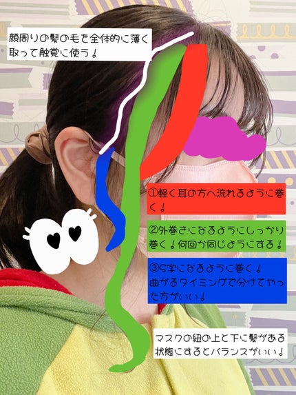 ミニヘアアイロン/Sarlisi/ストレートアイロンを使ったクチコミ(2枚目)