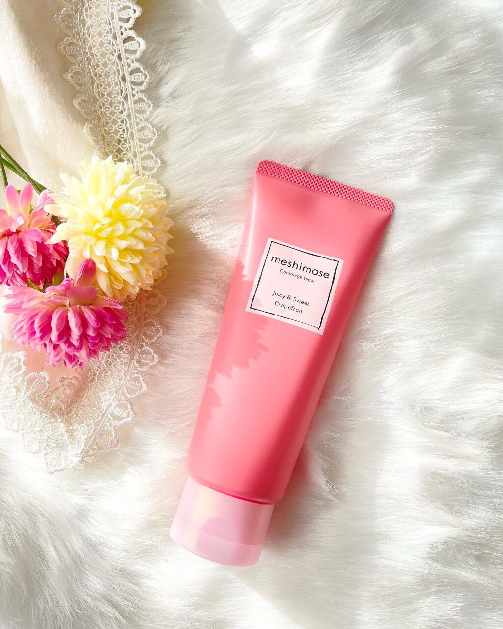 ゴマージュシュガー/meshimase/ボディスクラブを使ったクチコミ（1枚目）