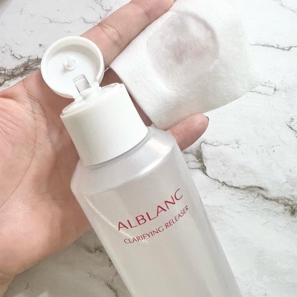 クラリファイイング リリーサー/ALBLANC/クレンジングウォーターを使ったクチコミ(3枚目)