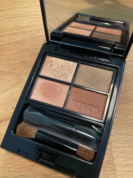 ミネラルクラッシィシャドー ブリックオレンジ/エトヴォス/アイシャドウパレットを使ったクチコミ(2枚目)