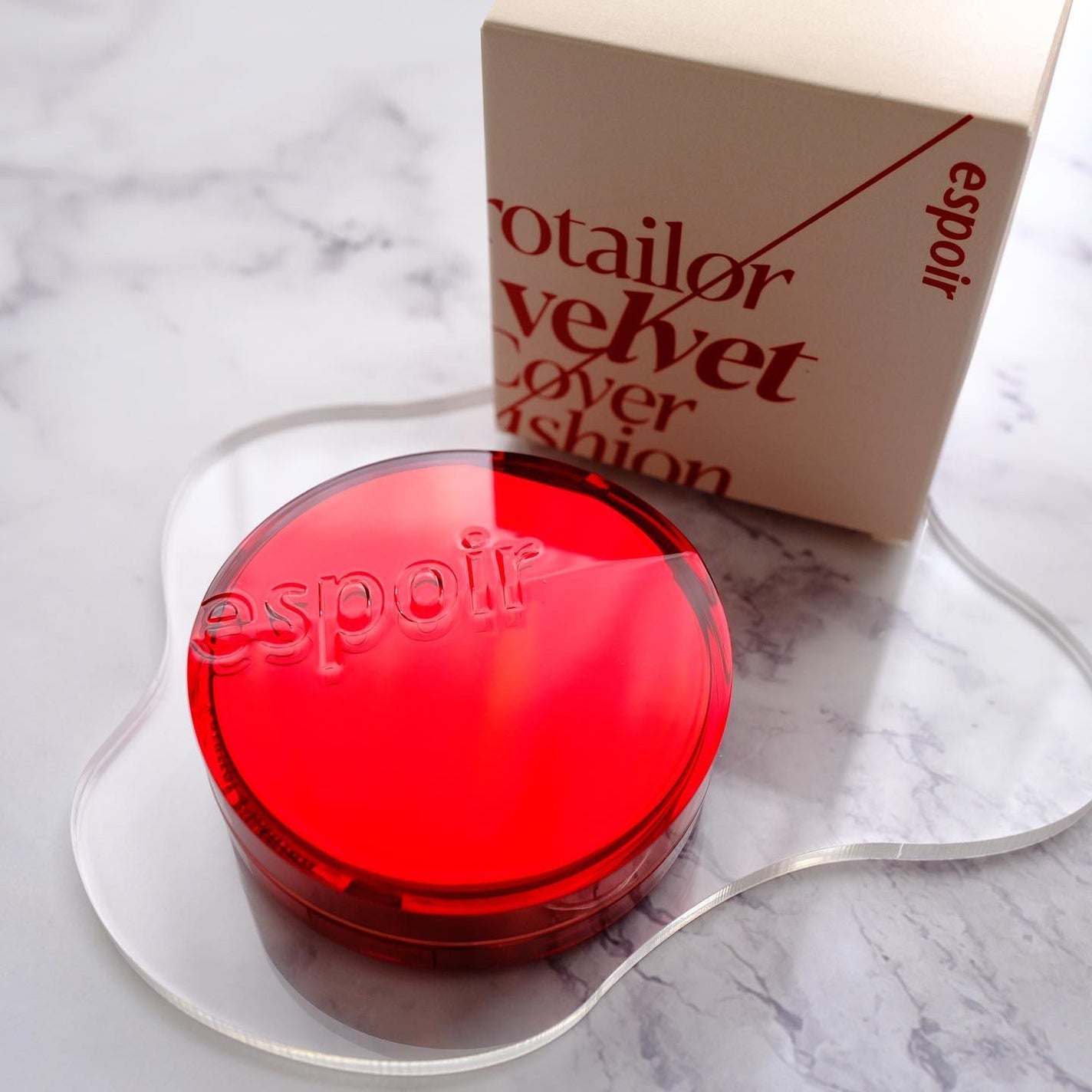 プロテーラービーベルベットカバークッション/espoir/クッションファンデーションを使ったクチコミ(1枚目)