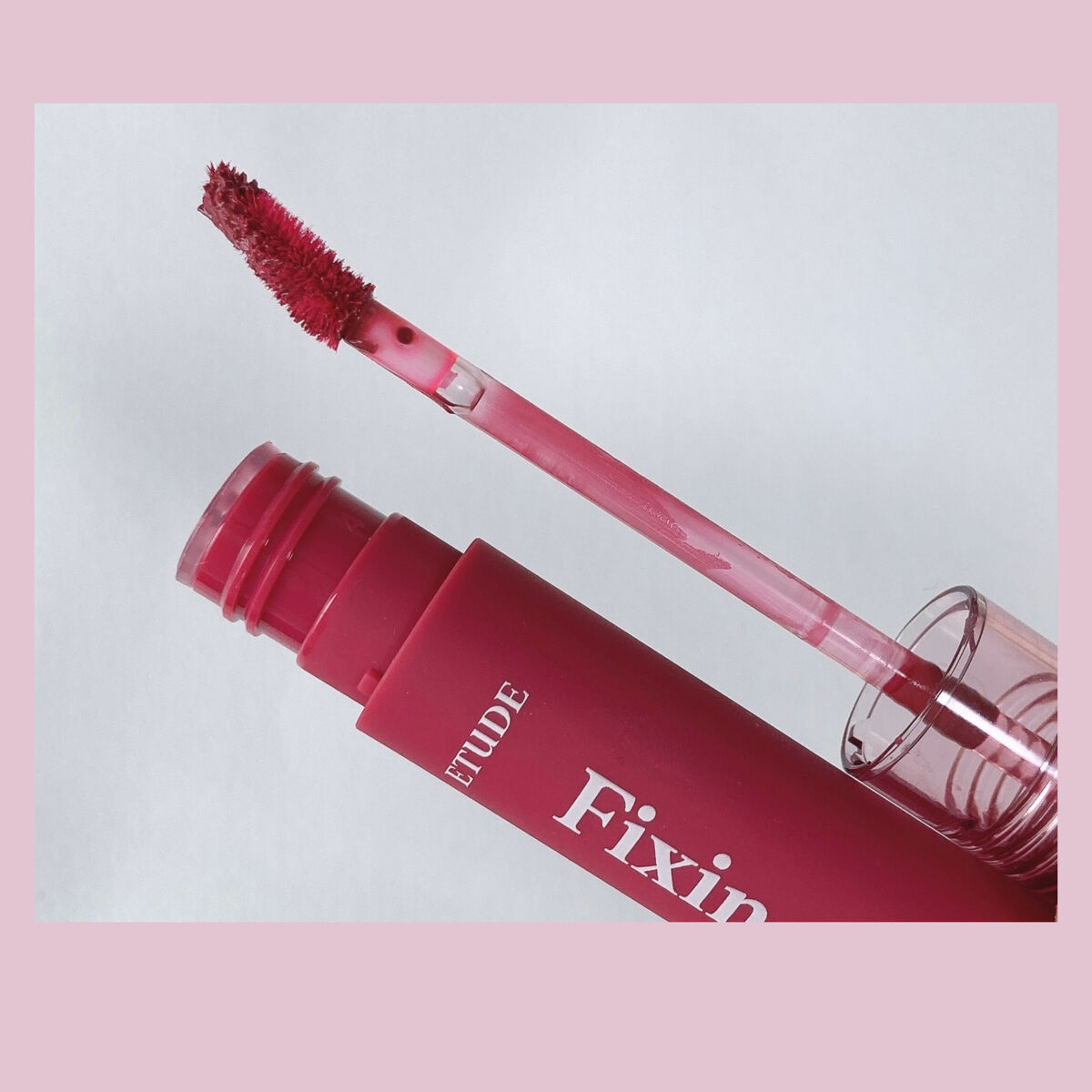 フィクシングティント ローズブレンディング（新パッケージ）/ETUDE/リップティントを使ったクチコミ（2枚目）