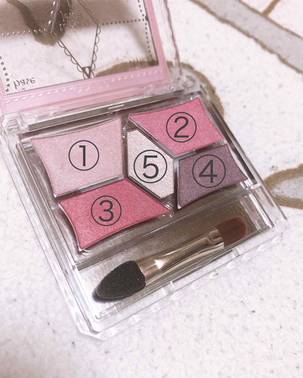 【旧品】パーフェクトスタイリストアイズ/キャンメイク/アイシャドウパレットを使ったクチコミ（2枚目）