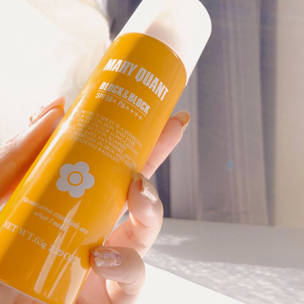 MARY QUANT サン プロテクト スプレーのクチコミ「寒さが落ち着いたと思いきや﻿
汗ばむ程の暑さ﻿
九州の辛いところ﻿
﻿
﻿
﻿
自分1人な.....」（1枚目）