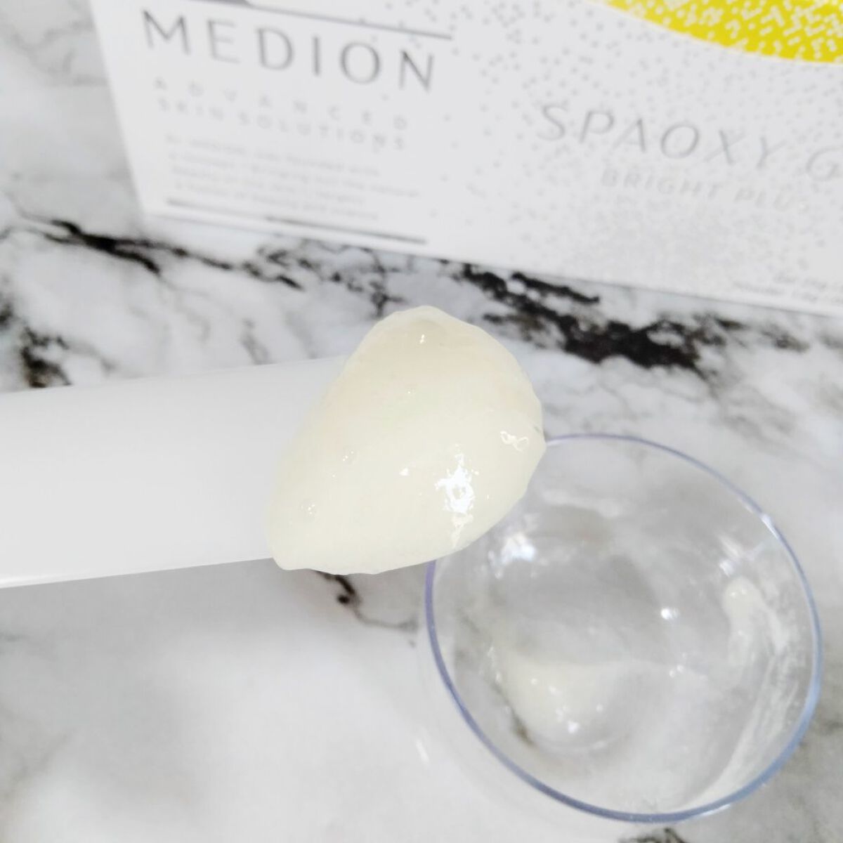 ドクターメディオン スパオキシジェル ブライトプラス 6回分/ドクターメディオン/洗い流すパック・マスクを使ったクチコミ（3枚目）