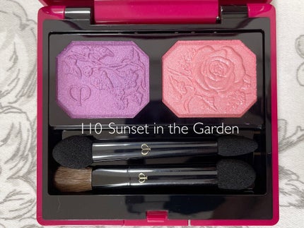 オンブルクルールデュオ 110 Sunset in the Garden(数量限定)/クレ・ド・ポー ボーテ/アイシャドウパレットの画像