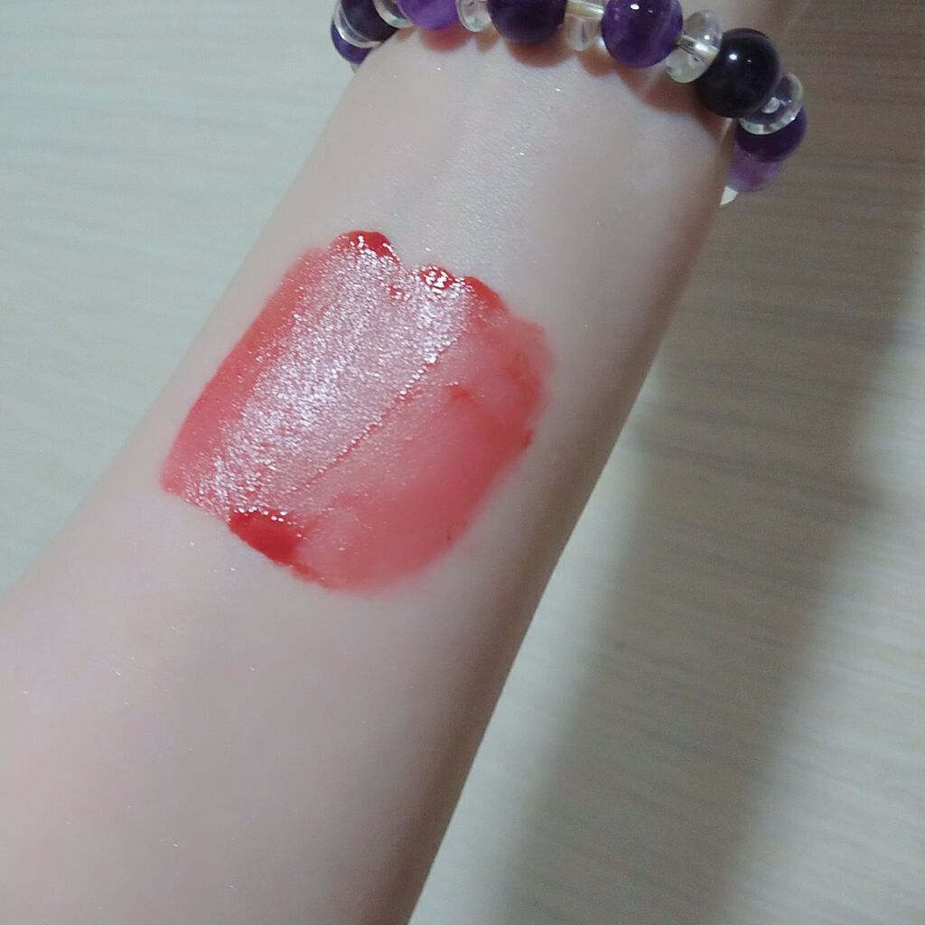 ジューシーラスティングティント/rom&nd/リップティントを使ったクチコミ(3枚目)