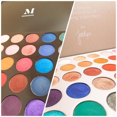 JACLYN HILL Eyeshadow Palette/Morphe/パウダーアイシャドウを使ったクチコミ（2枚目）