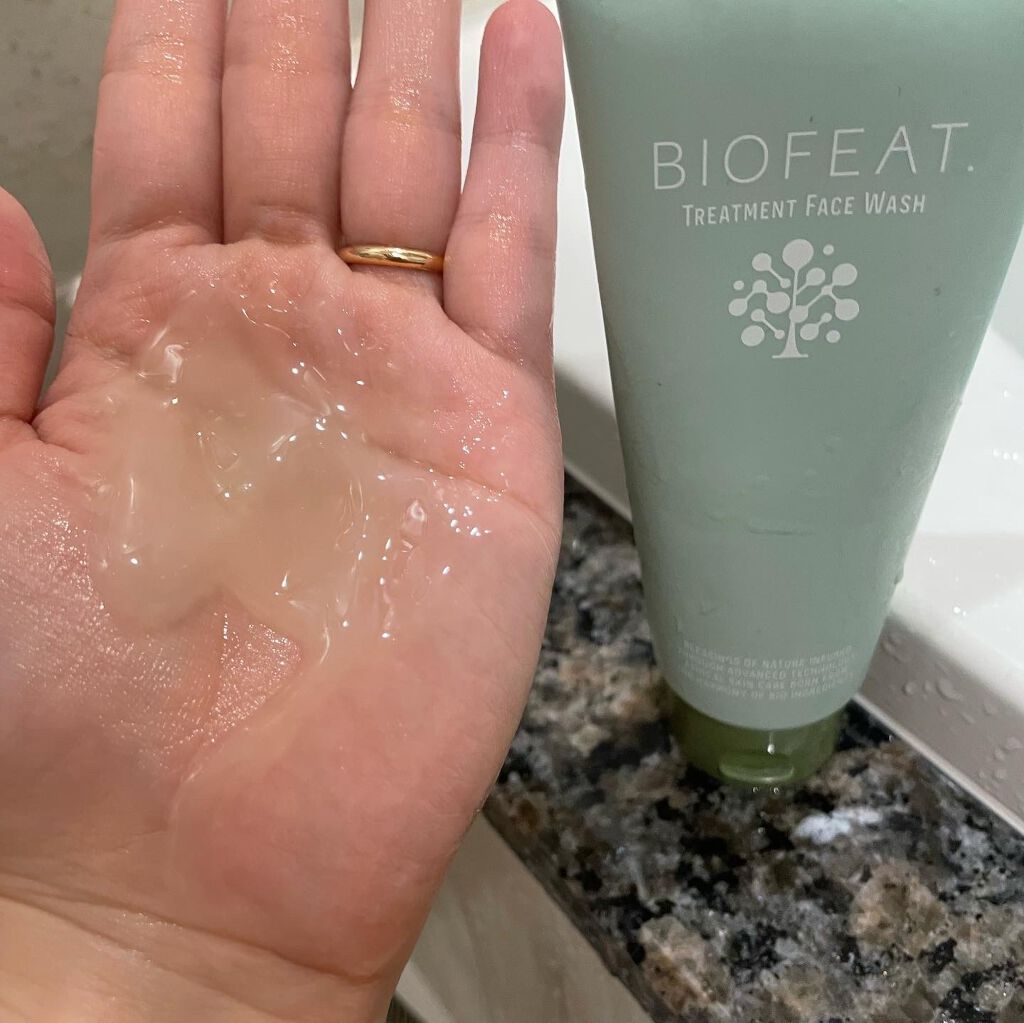 トリートメントフェイスウォッシュ /BIOFEAT. /その他洗顔料を使ったクチコミ(4枚目)