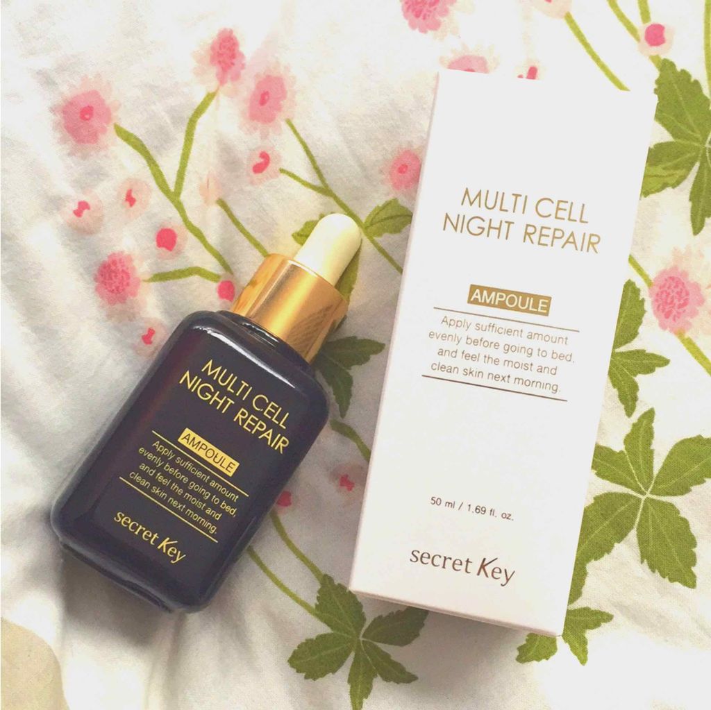MULTI CELL  NIGHT REPAIR/SECRET KEY/美容液を使ったクチコミ（1枚目）
