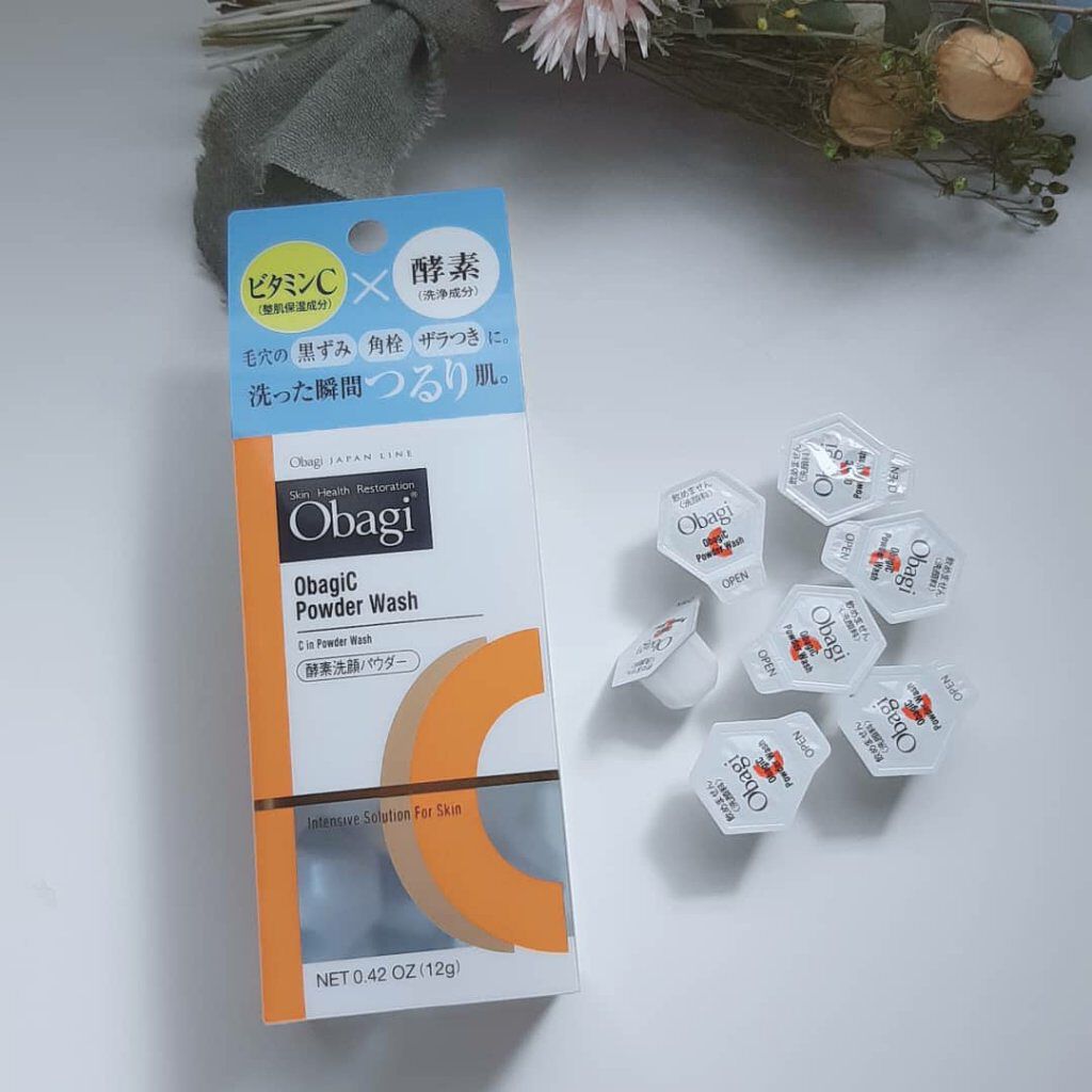 オバジC 酵素洗顔パウダー/オバジ/洗顔パウダーを使ったクチコミ（3枚目）