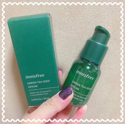 グリーンティーシード セラム N/innisfree/美容液を使ったクチコミ(1枚目)