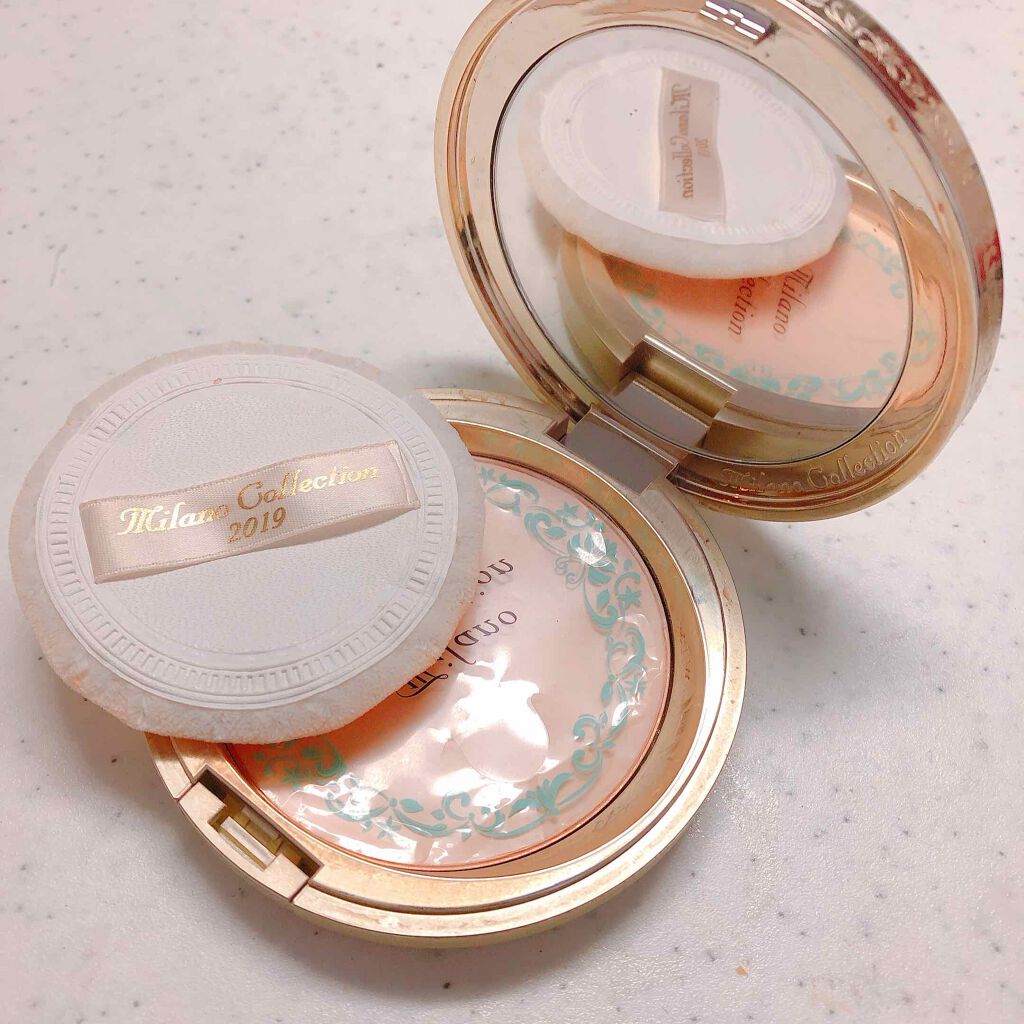 ミラノコレクション2019（カネボウ）/ミラノコレクション/プレストパウダーを使ったクチコミ（2枚目）