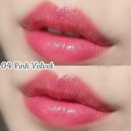 ハニーリップ&チーク ムースティント/BabyBright/リップティントを使ったクチコミ(4枚目)