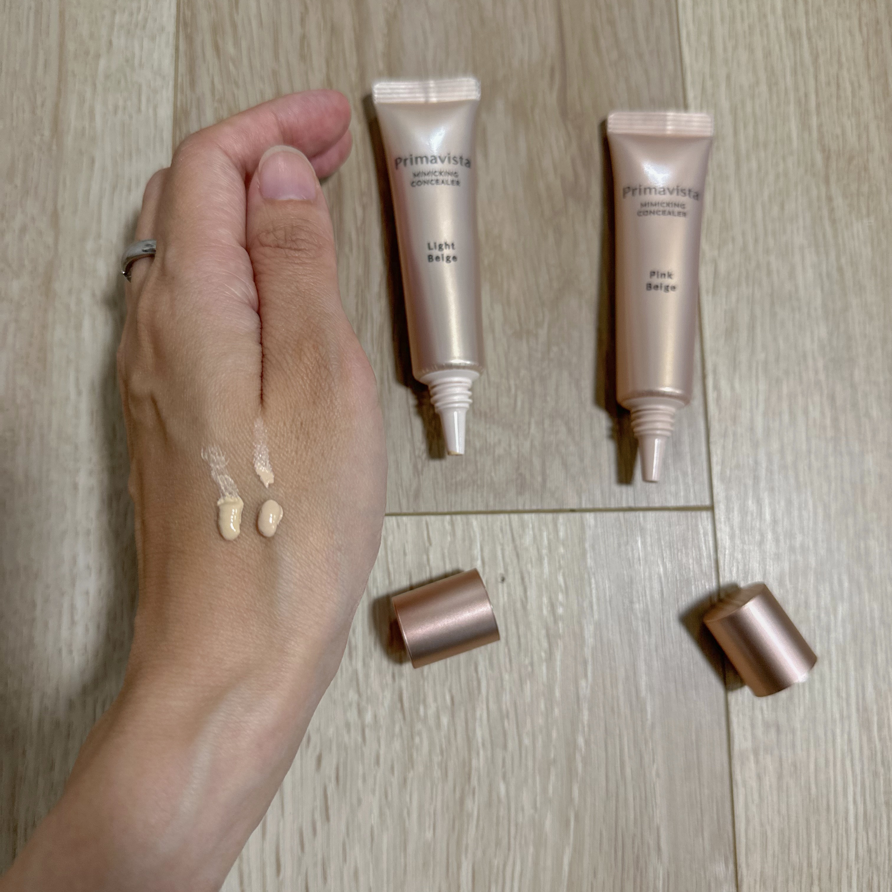 ミミックシーラー ライトベージュ/プリマヴィスタ/クリームコンシーラーを使ったクチコミ（3枚目）