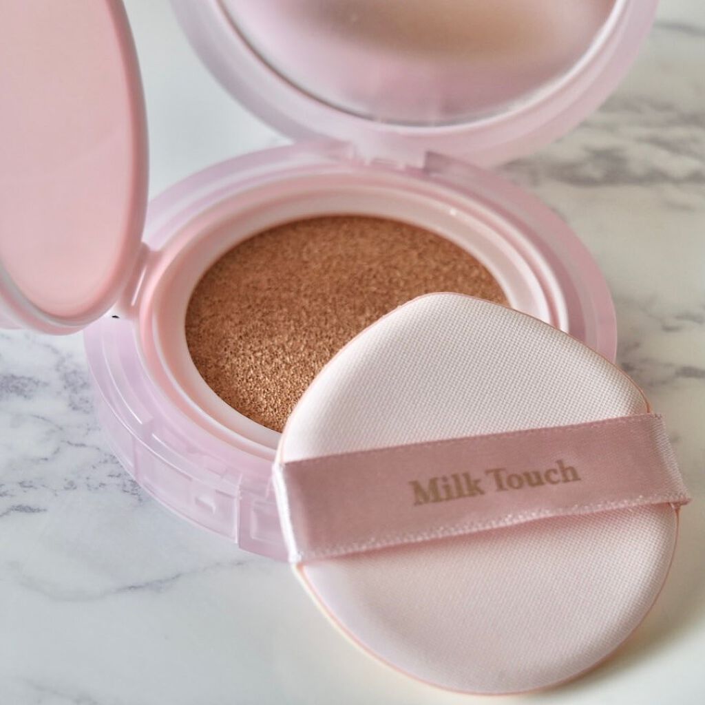 Milk Touch ロングラスティングマットカバークッションのクチコミ「本日9月24日21時にミルクタッチから新しいクッションファンデーション『Long Lastin.....」（3枚目）