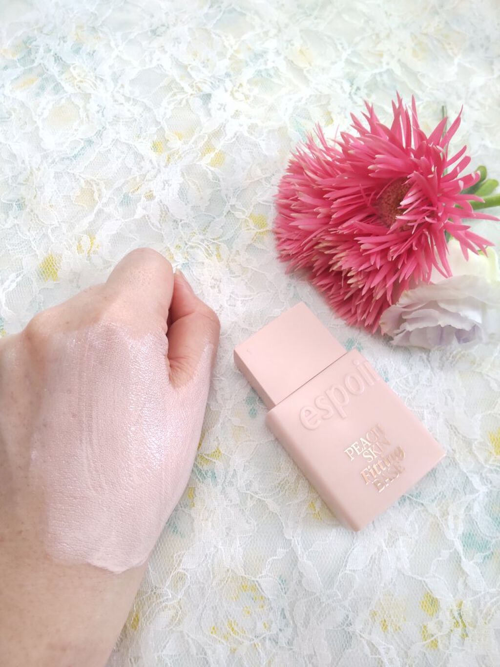 ピーチスキンフィッティングベース/espoir/化粧下地を使ったクチコミ(3枚目)