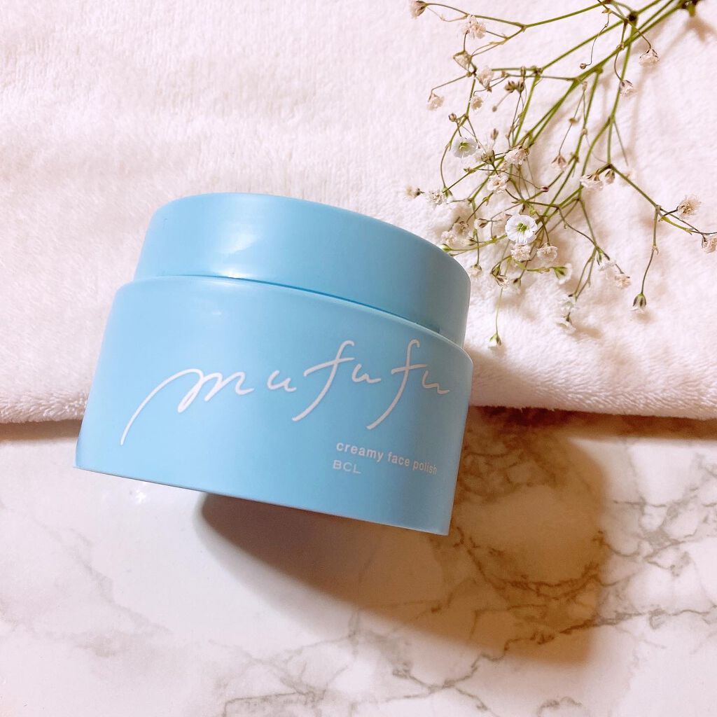 クリーミーフェイスポリッシュ/ムフフ/洗顔フォームを使ったクチコミ(1枚目)