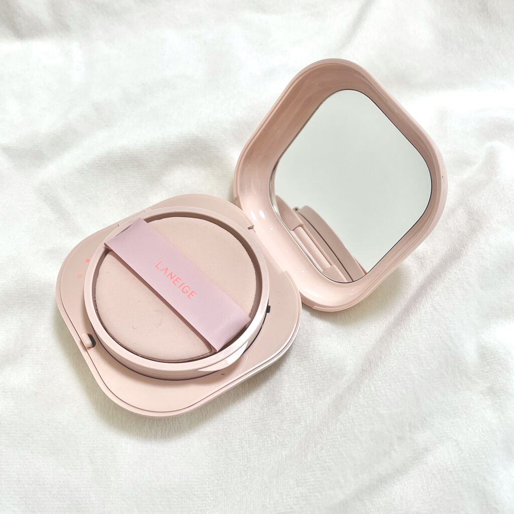 ネオクッション グロウ/LANEIGE/クッションファンデーションを使ったクチコミ（3枚目）