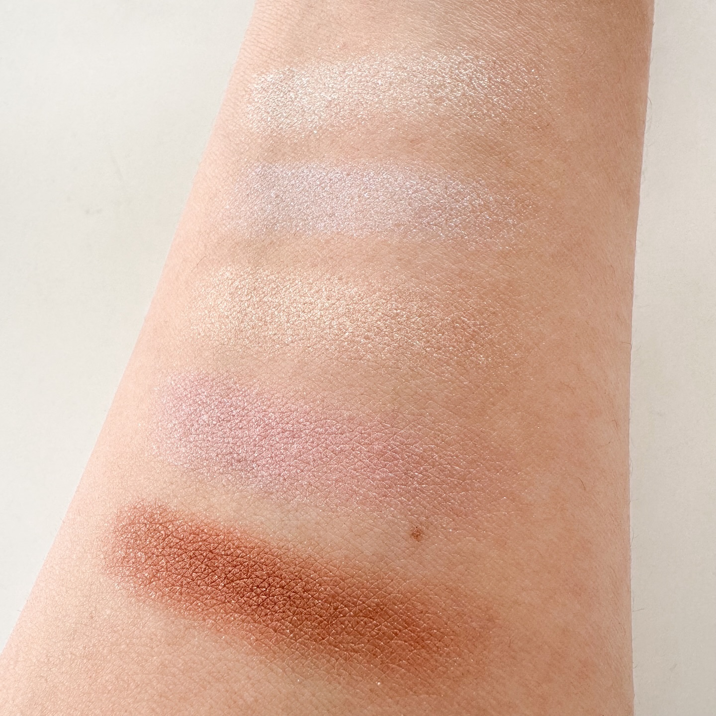 Mood Shower Face Palette No.101 バレリーノシャワー/unleashia/パウダーハイライトを使ったクチコミ（3枚目）