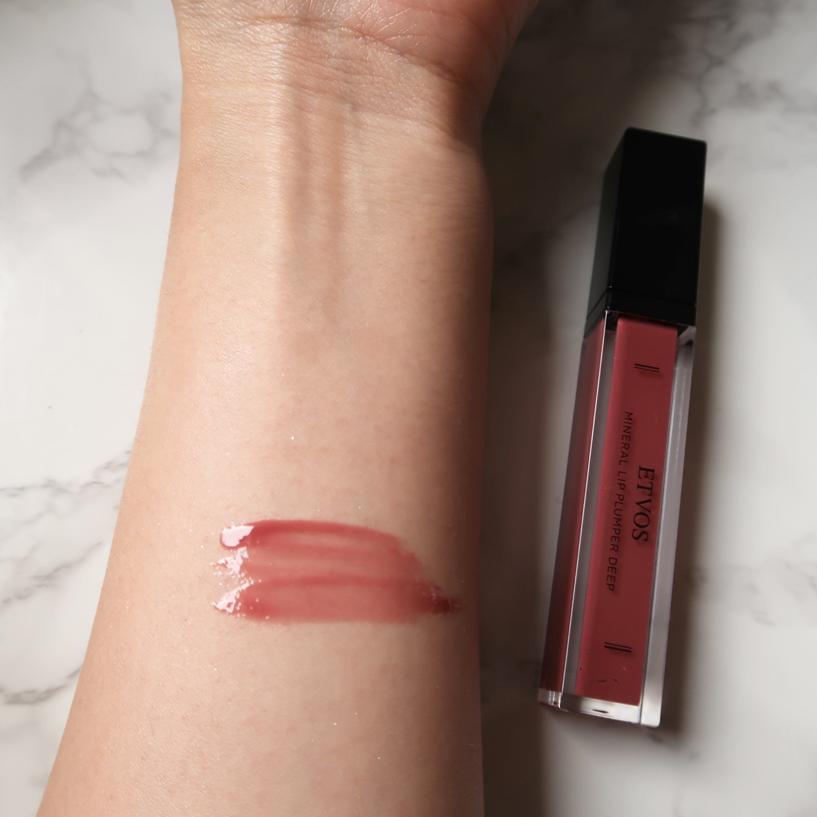 ミネラルリッププランパー ディープ ダスティピンク/エトヴォス/リッププランパーを使ったクチコミ（3枚目）