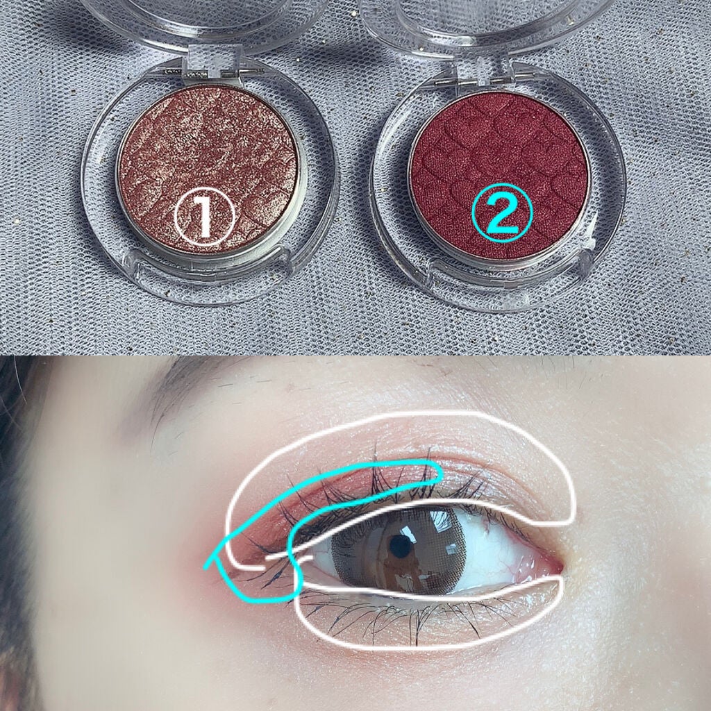 ルックアット マイアイズ/ETUDE/単色アイシャドウを使ったクチコミ(3枚目)