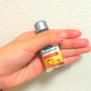 KneippBio Oil 🍊


お久しぶりの投稿です😃💞


こちらはクナイプのオイル！
試供品としていただきました☺️❤️


頂いた時に、オレンジはニキビ跡に聞くと聞いたので、せっかくだし使って