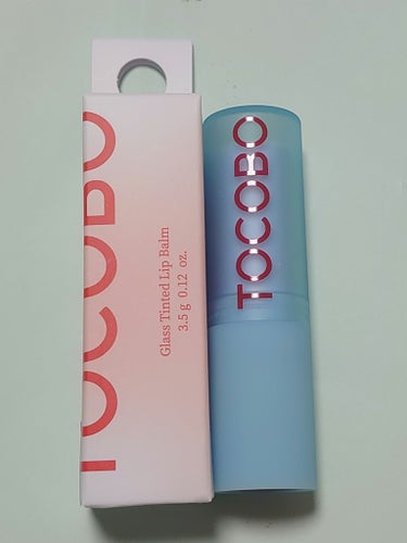 Glass Tinted Lip Balm/TOCOBO/リップケア・リップクリームを使ったクチコミ（1枚目）