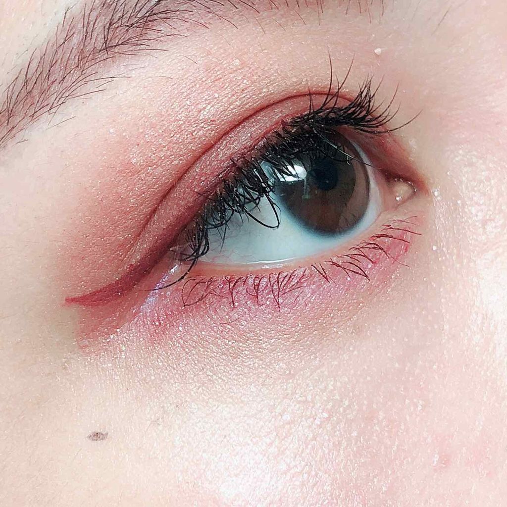 シャドーカスタマイズ/MAJOLICA MAJORCA/単色アイシャドウを使ったクチコミ（3枚目）