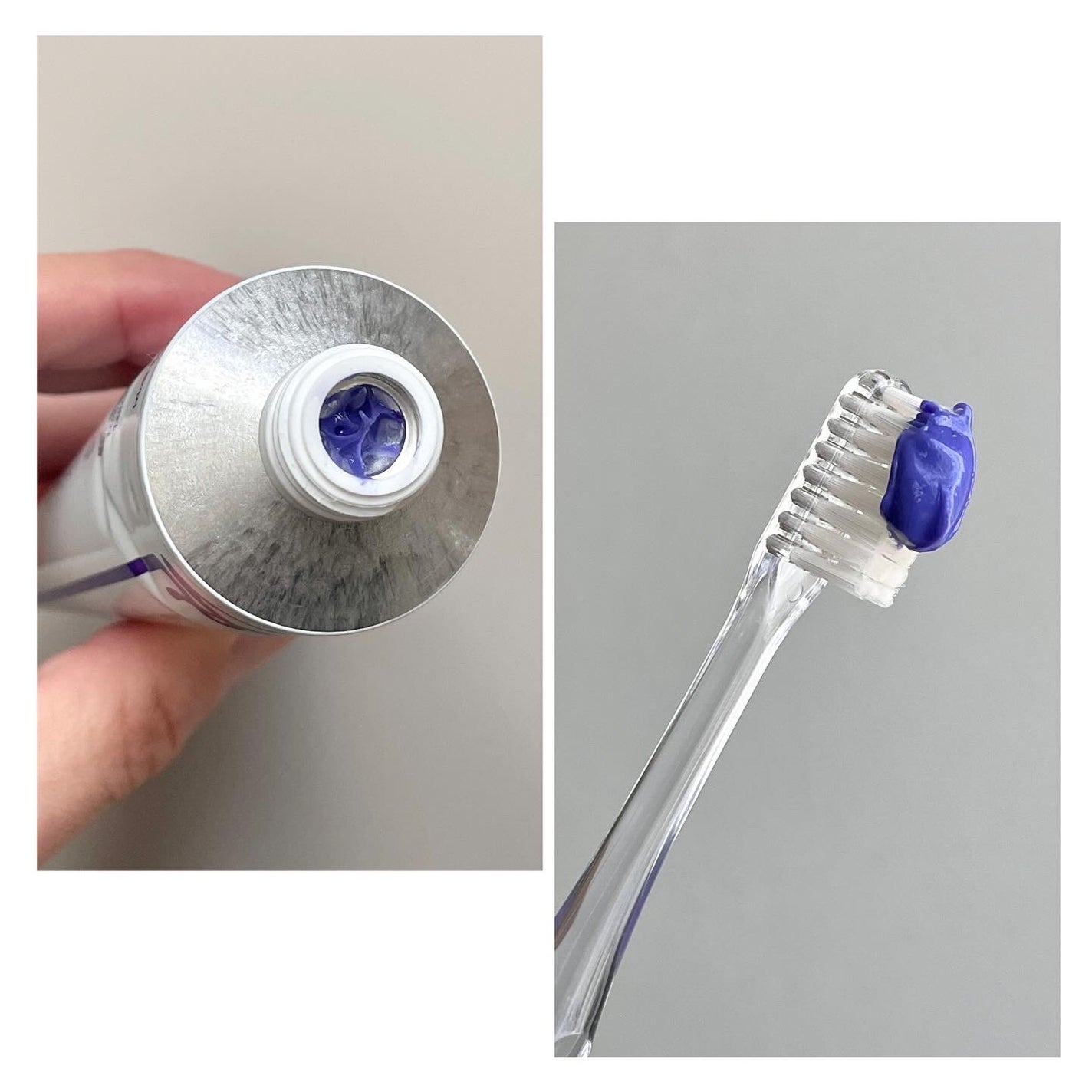 ホワイトパープル歯みがき ピーチフローラルミントの香り/EUTHYMOL/歯磨き粉を使ったクチコミ(2枚目)