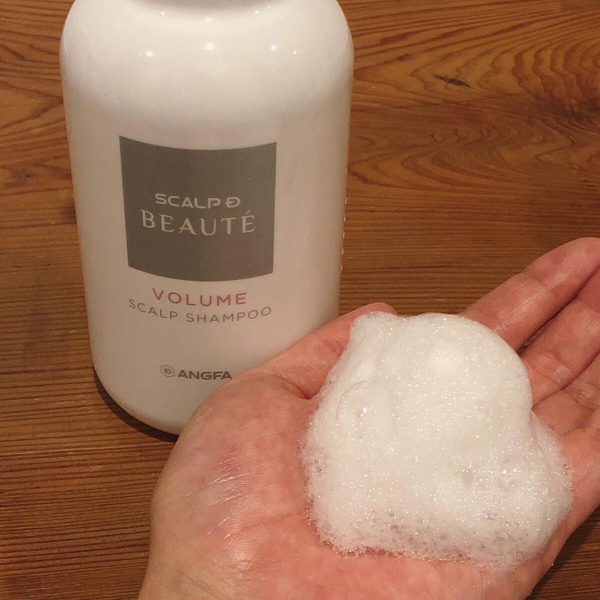 スカルプD ボーテ 薬用スカルプシャンプー （ボリューム）／薬用トリートメントパック （ボリューム） トリートメント350ml/アンファー(スカルプD)/市販シャンプーを使ったクチコミ（2枚目）