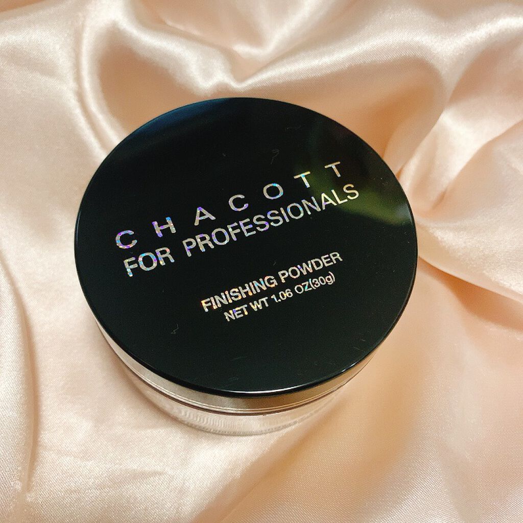 フィニッシングパウダー パールラメ入り/チャコット・コスメティクス/ルースパウダーを使ったクチコミ(1枚目)