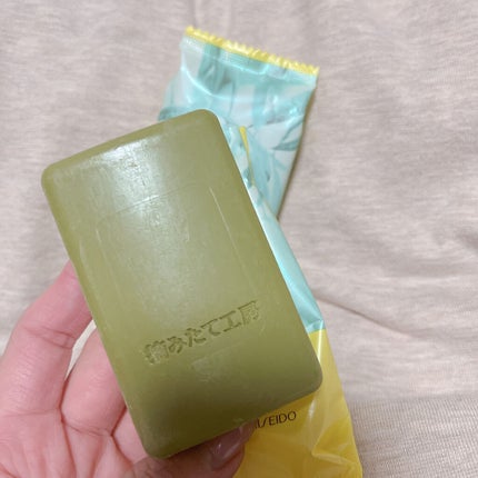 摘みたて工房/SHISEIDO/洗顔石鹸を使ったクチコミ(4枚目)